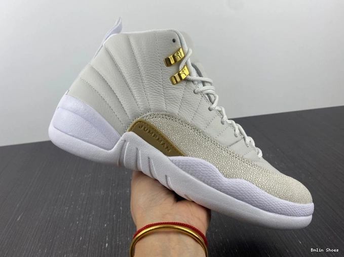 Bmlin Shoes 12 White Jordan Retro OVO 873864-102 0818